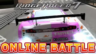 【リッジレーサー7】Ridge Racer 7 Online Battle ダイジェスト 20240408 [upl. by Dirfliw]