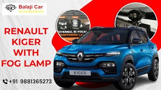 Fog Lamp Installation for Renault Kiger  Aozoom Projector Fog light  Balaji car Accessories  Pune [upl. by Pren]