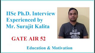 IISc physics PhD Interview Indian Institute of Science Education amp Motivation interview physics [upl. by Ahse]