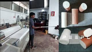 Automatic Bandage Rolling and Cutting Machine [upl. by Ylime177]