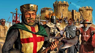 Stronghold Crusader Mod  Lakes Of Konya Skirmish [upl. by Jarrow399]