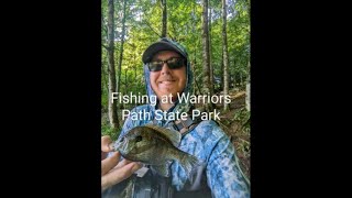 Fishing at Patrick Henry Reservior and Warriors Path State Park [upl. by Cuttie]