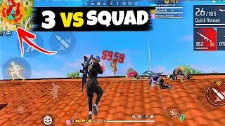 NEW PIC CHALLENGE  3VS SQUAD GAME PLAY  22 KILL CHALLENGE SFHGAMER FREE FIRE [upl. by Rihana]