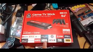 أحدث أتاري Game Stick 4K أتاري الفلاشة  ٩ أجهزة × جهاز  شرح لكل تفاصيله وطريقة تشغيله [upl. by Ynaffital]