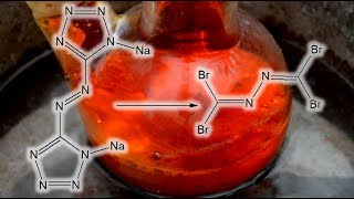 Isocyanogen Tetrabromide from Na Azotetrazole [upl. by Roshelle]