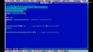 program for default parameterised default constructor cpp tutorial for beginners cpp c c [upl. by Neirad]
