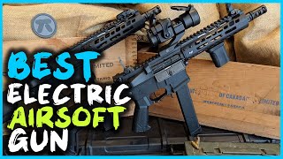 Top 5 Best Electric Airsoft Gun Review in 2022  Included Battery And Charger [upl. by Kenti]