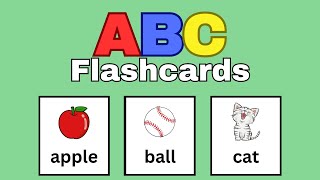 ABC Flashcards  Kids Learning  Learning for Toddlers [upl. by Bellamy]