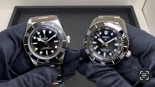 Tudor Black Bay 41 vs Seiko SPB383 [upl. by Caria676]