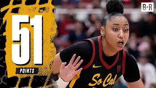 USCs JuJu Watkins Drops 51 PTS to Upset No 4 Stanford [upl. by Moguel]