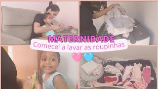 MATERNIDADE REAL POR AQUI 🩵🩷 ENXOVAL 💞 ISADORA OLIVEIRA [upl. by Lehplar]