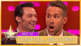 Ryan Reynolds amp Hugh Jackman Share Hilarious Stories  Deadpool amp Wolverine [upl. by Aicekat]