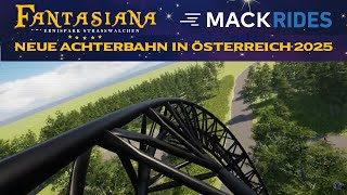 Big Dipper Coaster Stryker von MACK Rides für Erlebnispark FANTASIANA in Straßwalchen [upl. by Aivlys]