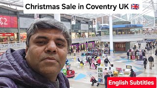 Christmas Sale Started in Coventry UK 🇬🇧 [upl. by Weiler]