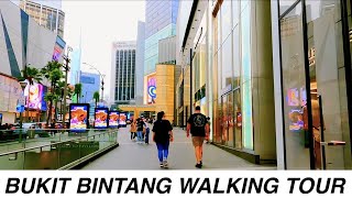 Kuala Lumpur Malaysia  Bukit Bintang Walking Tour 4K  Beautiful Multicultural City [upl. by Norrehc456]