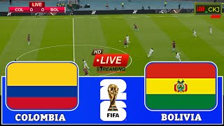 COLOMBIA vs BOLIVIA FIFA World Cup 26™ CONMEBOL Asian Qualifiers Football Matchday  Pes 21 [upl. by Emorej117]