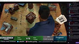 LVO 40k Finale Day 3 Nick quotYnnariquot vs Tony G quotYnnariquot Twitch Chat [upl. by Arihday575]