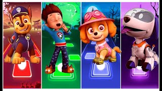 Chase 🌟 Ryder 🌟 Skye 🌟 Robo Dog ☄️ PAW PATROL ☄️ Tiles Hop EDM Rush [upl. by Etnoed]