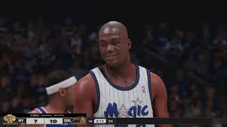 【2K25 NBA】All Time New York Knicks vs All Time Orlando Magic [upl. by Anuait]