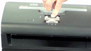 Fellowes P48C Deskside Cross Cut Paper Shredder Demo Video [upl. by Thun]