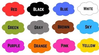 Colors name  Color Name  Learn Colors for Toddlers  Name of Colors  Totcircle [upl. by Orms]