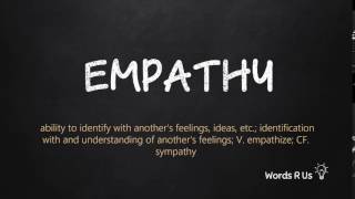 How to Pronounce EMPATHY in American English [upl. by Asiuqram]