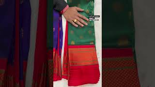 🦚KADIYAL PAITHANI 🦚🪡 saree paithanisaree paithani pune maharashtra saswad viralvideo [upl. by Rainah]