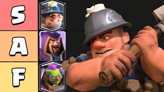 Ranking Every Card in Clash Royale Tier List August 2024 [upl. by Enirehtak]