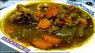 GUISO DE VERDURAS CON POLLO RECETAS DE COCINA FÁCILES Y ECONÓMICAS DE LA DIETA MEDITERRANEA [upl. by Ilehs]