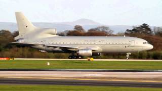 RAF TriStar departing Manchester [upl. by Blodgett654]