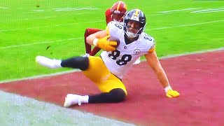 PAT FREIERMUTH TOUCHDOWN PITTSBURGH STEELERS VS WASHINGTON COMMANDERS  NFL  NOVEMBER 10 2024 [upl. by Nitniuq]