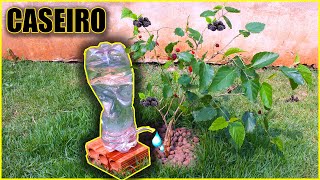 Como Fazer Um Gotejador Caseiro  IRRIGADOR AUTOMÁTICO PARA PLANTAS [upl. by Ettereve]