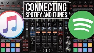 Playing Spotify and iTunes through your Pioneer DJ Decks [upl. by Felita]