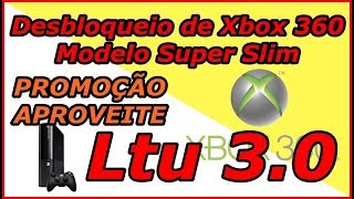 Xbox 360 Super Slim como Destravar Ltu Para Jogar Online [upl. by Rashida923]