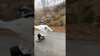 Freeride brought to its limit😇❤️‍🔥 speed skate skateboarding [upl. by Owiat]