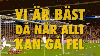 Gyllene Tider med Linnea Henriksson  Bäst när det gäller Lyric video Officiell VM låt 2018 [upl. by Eilram421]