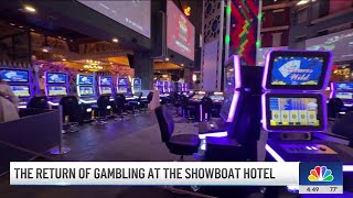 Famed showboat hotel could see a return to gaming  NBC New York [upl. by Eenalem]