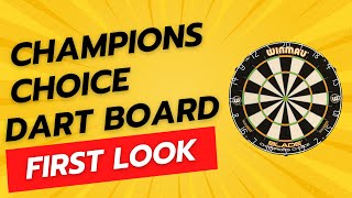 Champions Choice Dart Board  First Look [upl. by Karsten]