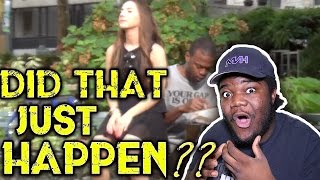 SITTING ON PEOPLE PRANK GIRLS EDITION  REACTION [upl. by Atsillac4]