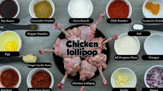 Crispy and juicy chicken lollipopair fryer chicken lollipopFried chicken lollipopSmoked Chicken [upl. by Khichabia]