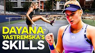 Dayana Yastremska A Showcase of Talent on the Court [upl. by Eiznik]