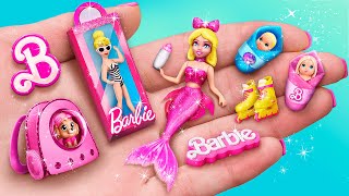 Barbie Girl Adventures 30 New DIYs for Mini Dolls [upl. by Donny114]