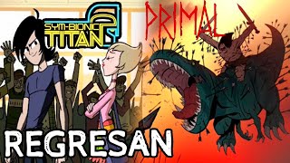 Genndy Tartakovsky anuncia el REGRESO de TITAN SIMBIONICO Y PRIMAL temporada 3 [upl. by Latreece]