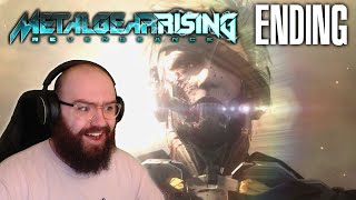 Nanomachines Son Metal Gear Rising Revengenace  Blind Playthrough Part 7  ENDING [upl. by Neelie]