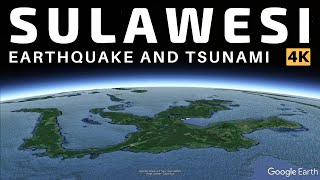 2018 Sulawesi earthquake and tsunami locations and facts Epicenter wave height in Palu amp Donggala [upl. by Aivatnahs692]