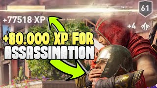 Assassins Creed Odyssey XP Farm Glitch AC Odyssey XP Glitch 2023 How to level up fast lvl exp [upl. by Ver]