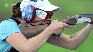 Final Trap Team Women – WCh Shotgun 2022 Osijek Croatia 3009 [upl. by Hareehahs566]