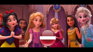 Vanellope meets the Disney Princesses Cantonese  RALPH BREAKS THE INTERNET [upl. by Nadda402]