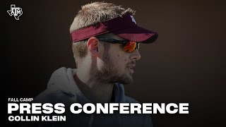 Fall Camp Press Conference Collin Klein [upl. by Natelson]