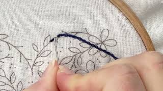 How to do Back Stitch [upl. by Troth405]